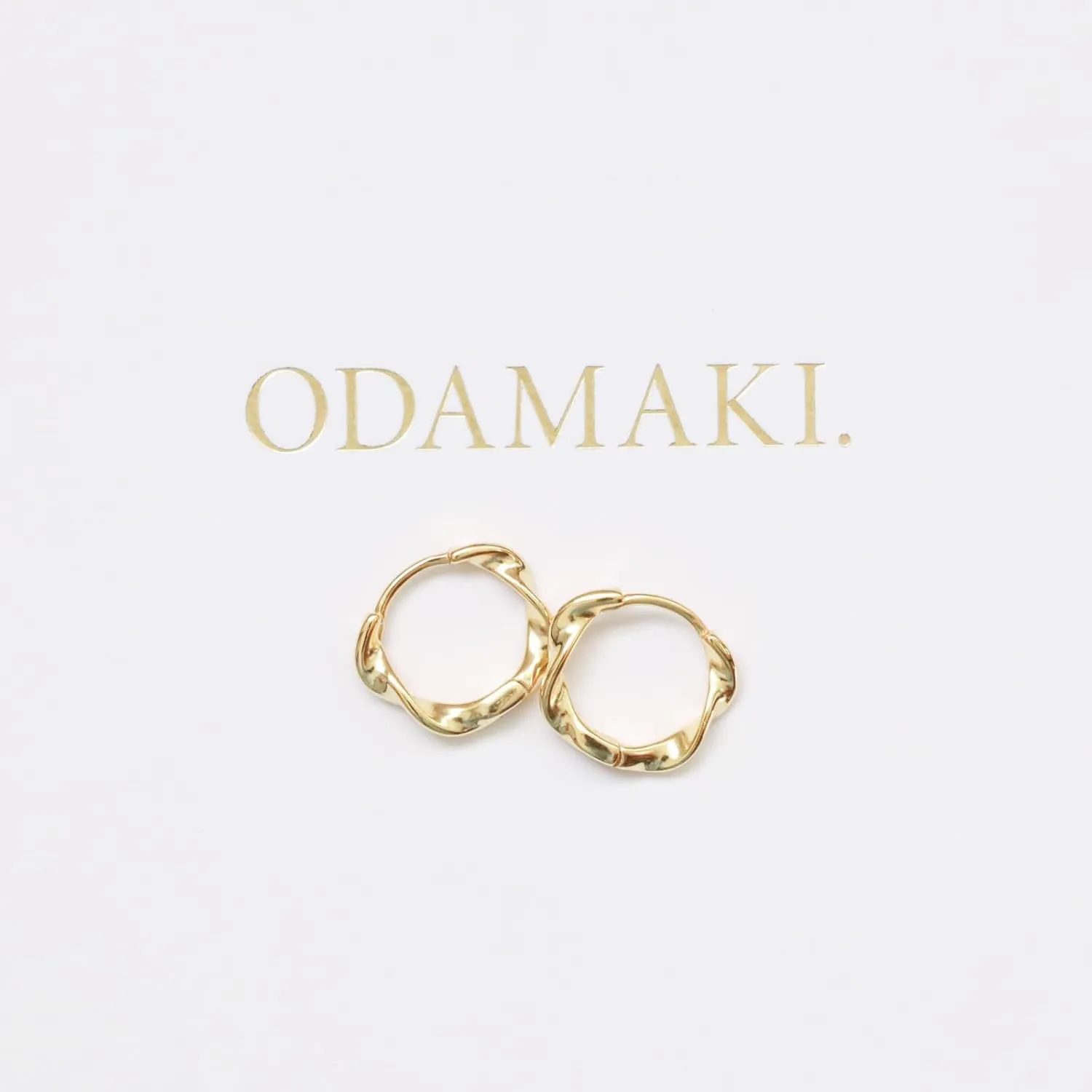 14K Gold Plated Hoop Earrings for Women, Lightweight Hypoallergenic Clip-On Earrings, Skin-Friendly with Elegant Twist Design, Trendy Jewelry for Everyday Wear