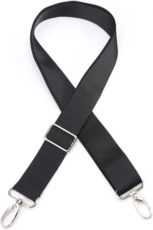 152CM Replacement Shoulder Bag Strap for Briefcase Men Crossbody Shoulder Bags Strap Adjustable Women Bag Accessories (Color : Black)