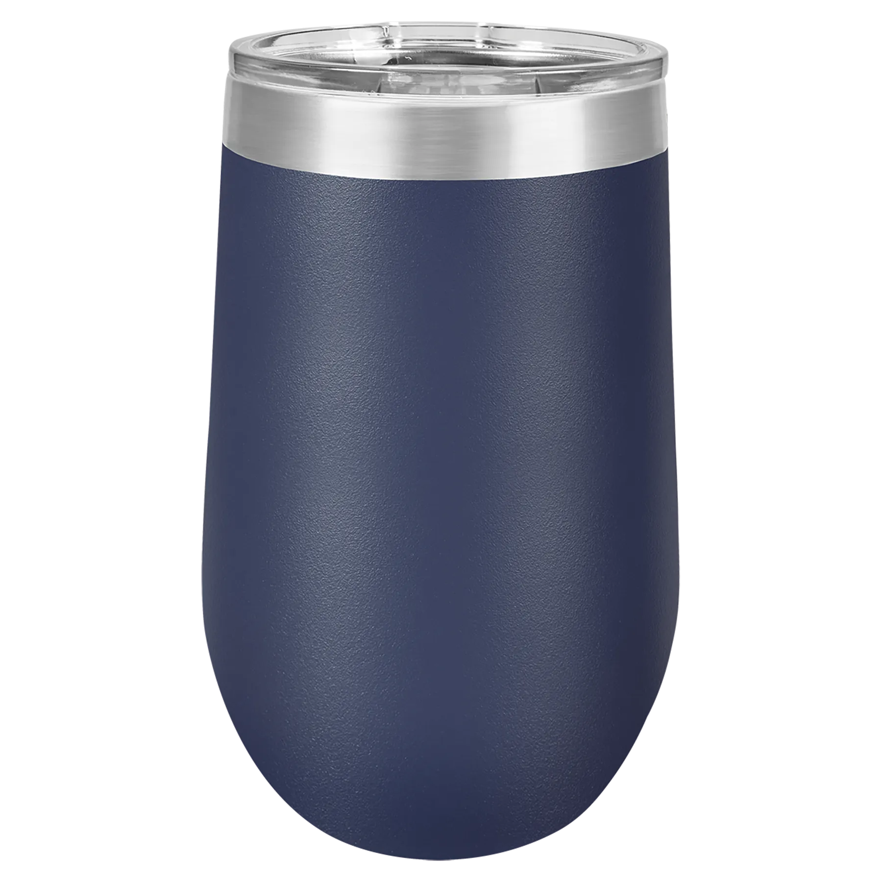 16 oz Blank Stainless Steel Insulated Stemless Wine Tumbler with Lid