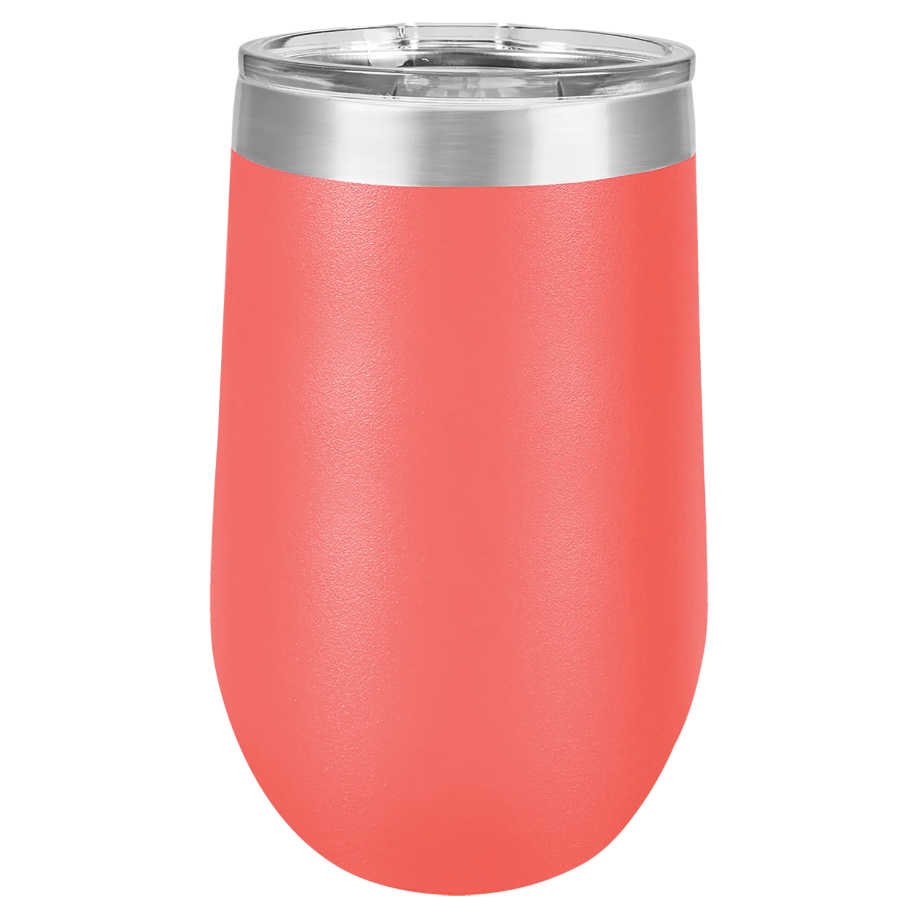 16 oz Blank Stainless Steel Insulated Stemless Wine Tumbler with Lid