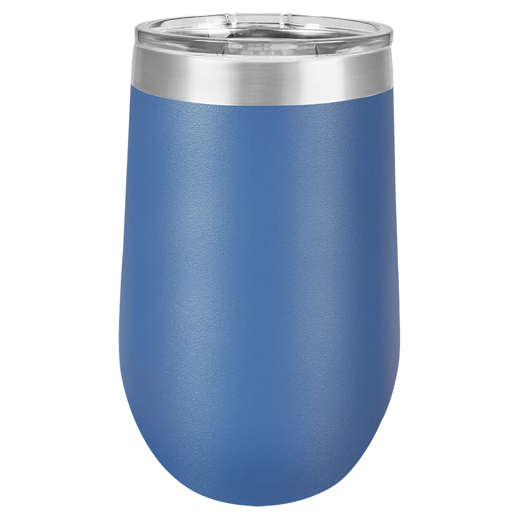 16 oz Blank Stainless Steel Insulated Stemless Wine Tumbler with Lid