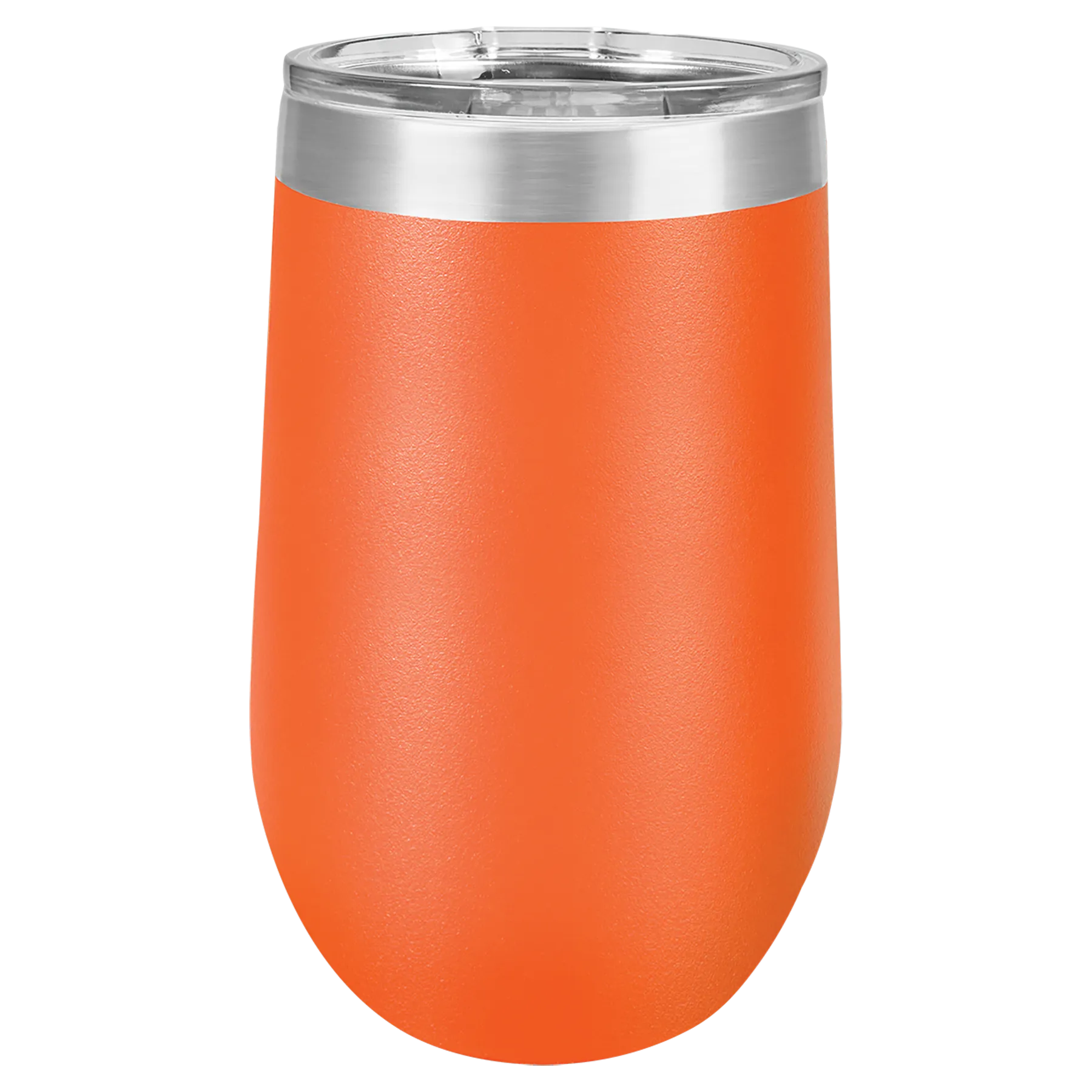 16 oz Blank Stainless Steel Insulated Stemless Wine Tumbler with Lid