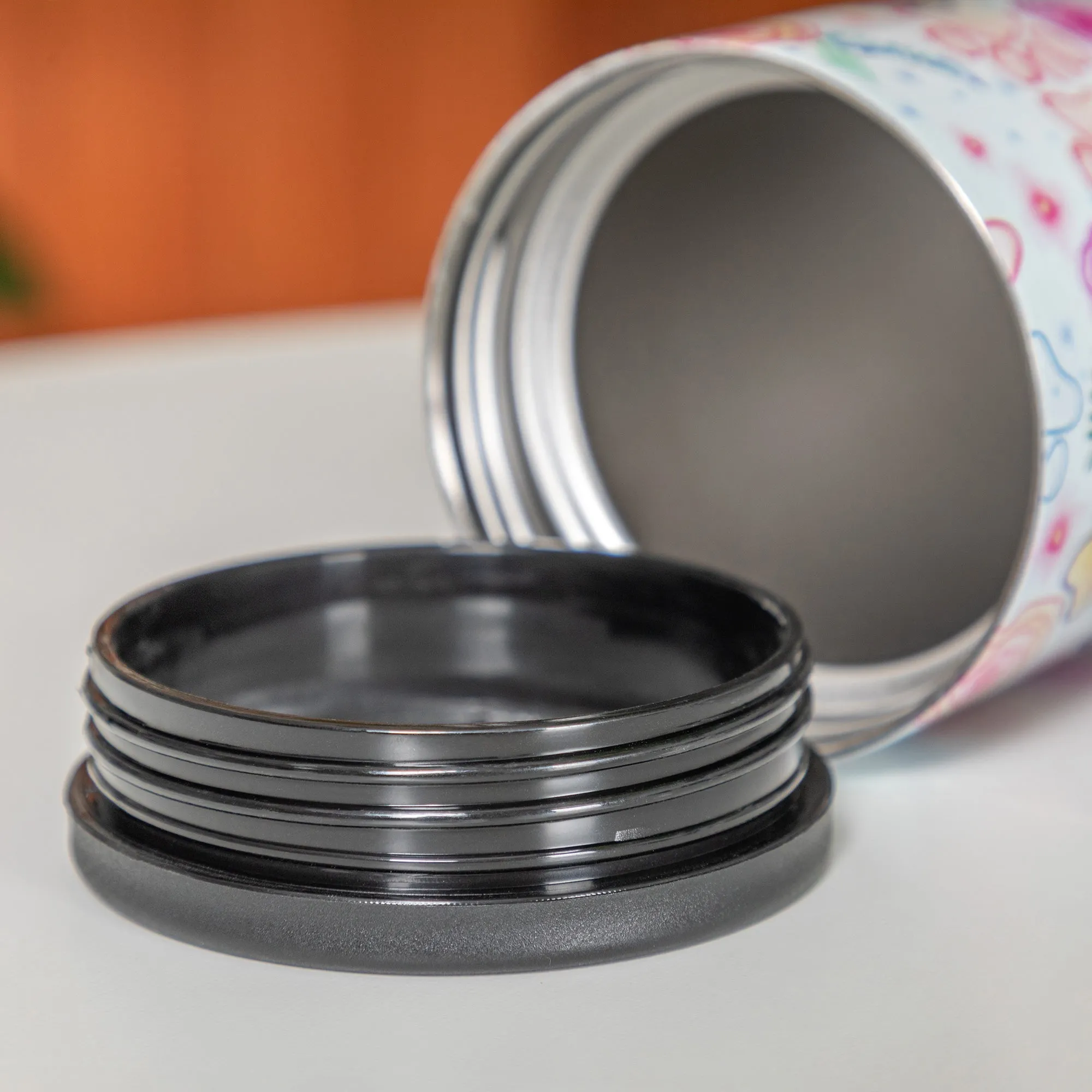 2-in-1 Stainless Steel Skinny Can Cooler & Travel Tumbler