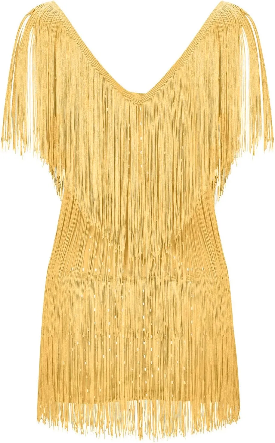 2025 Fashion Dress Skirts for Women Fringe V Neck Dress Party Sexy Casual Performance Funky Fun Dresses
