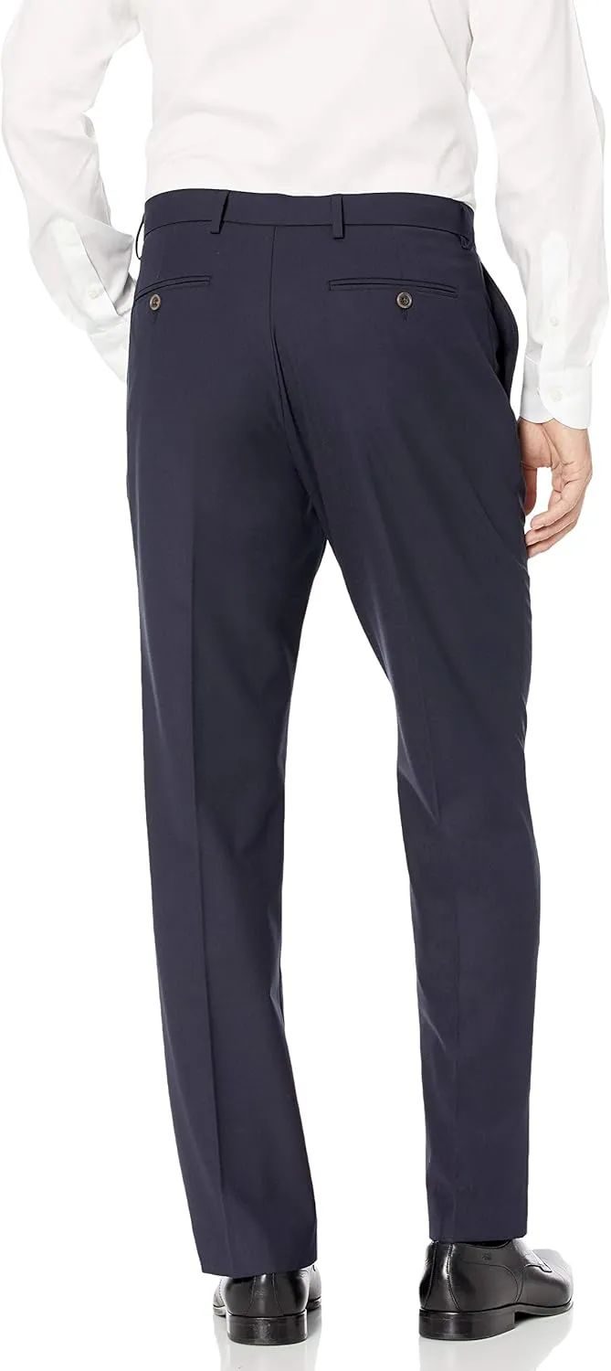 Amazon Essentials Men's Classic-Fit Wrinkle-Resistant Stretch Dress Pants