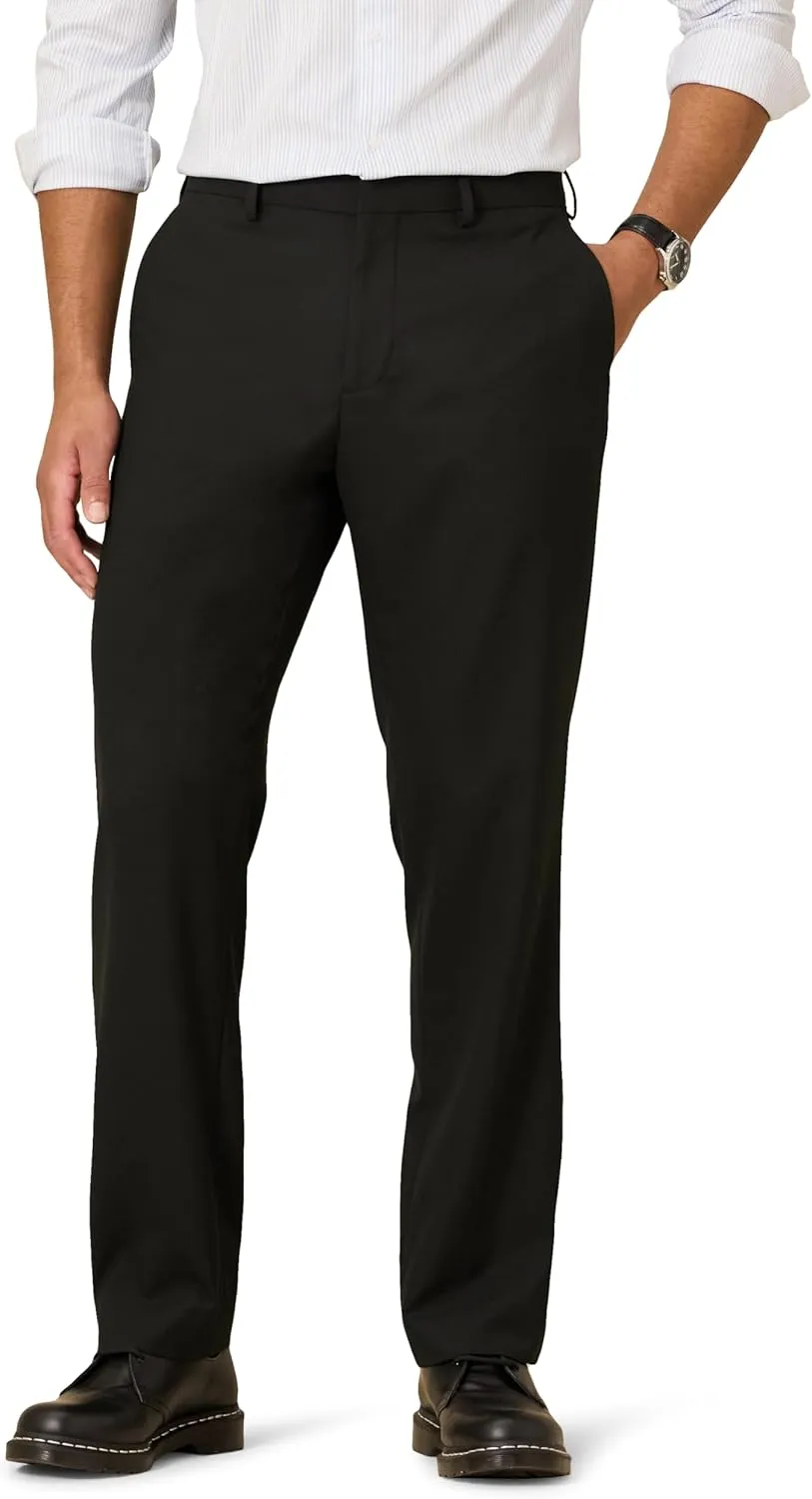 Amazon Essentials Men's Classic-Fit Wrinkle-Resistant Stretch Dress Pants