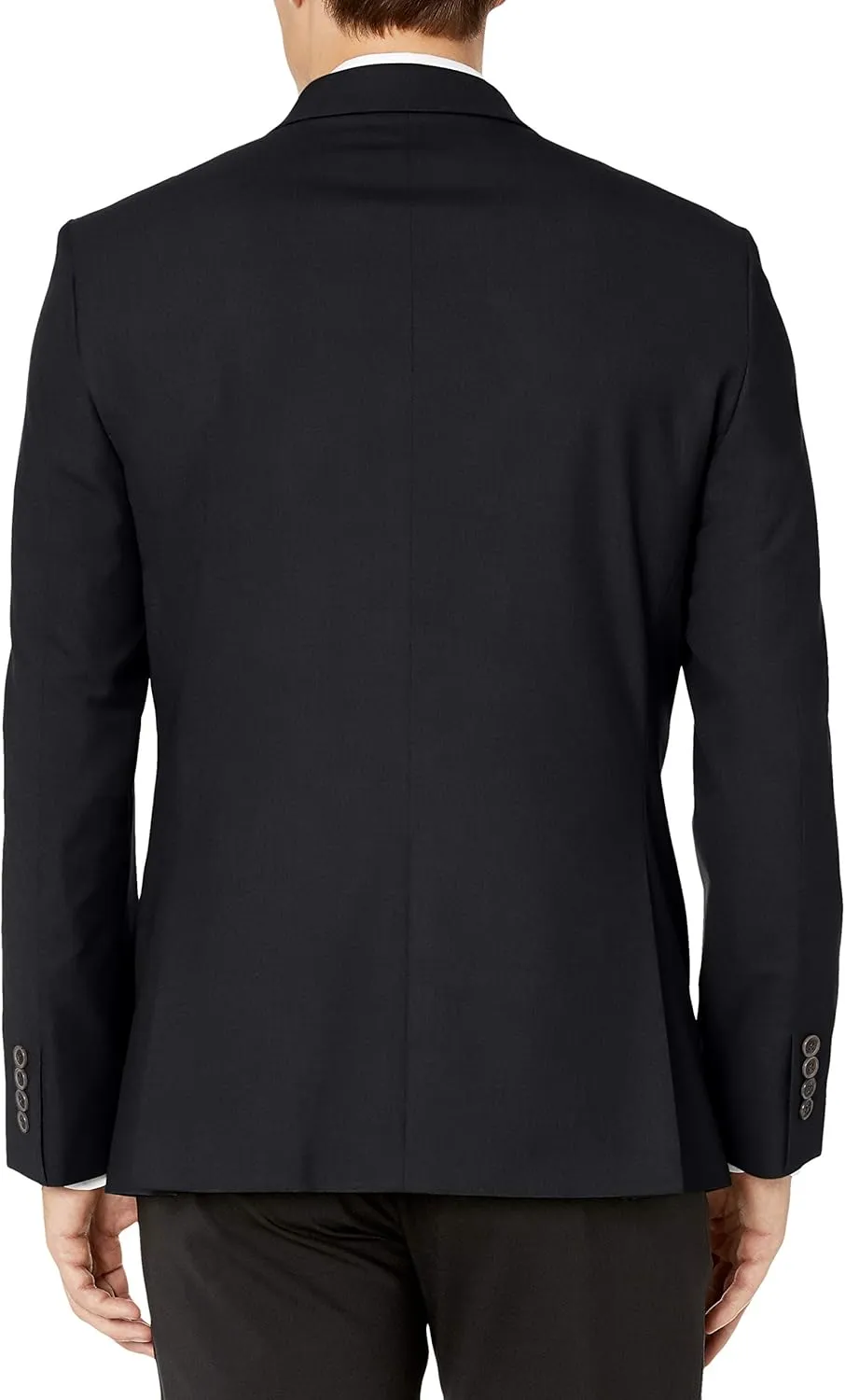 Amazon Essentials Men's Long-Sleeve Classic-fit Button-Front Stretch Blazer