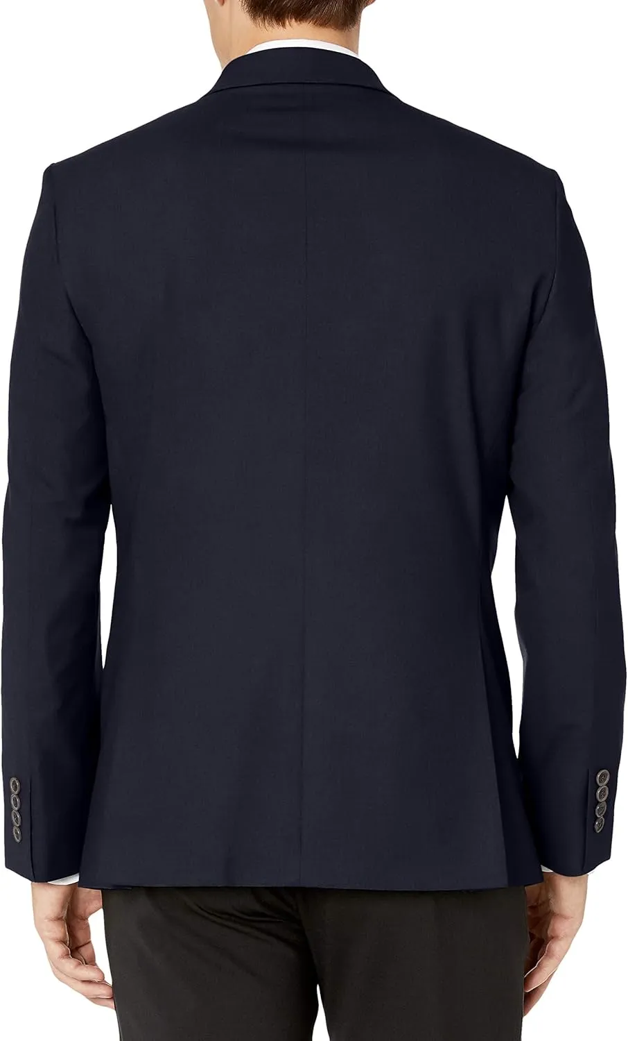 Amazon Essentials Men's Long-Sleeve Classic-fit Button-Front Stretch Blazer