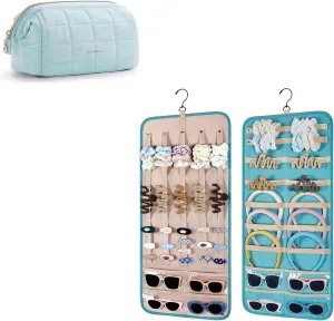 BAGSMART Travel Toiletry Bag   Claw Clip Organizer