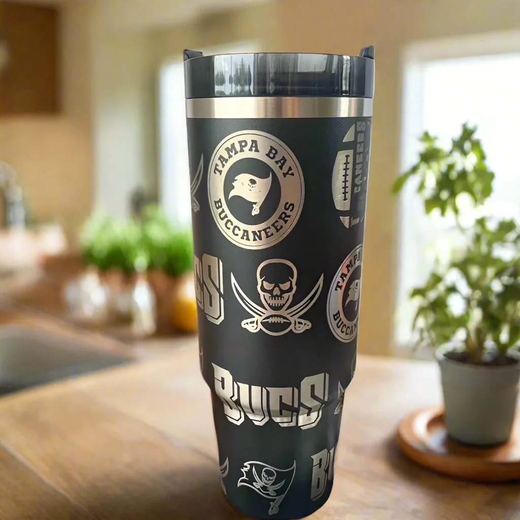 Buccaneers Engraved 30oz Tumbler