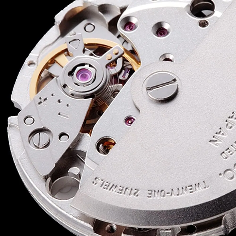 CADISEN Automatic Watches Men's Mechanical MIYOTA 8215 Business Waterproof Wristwatch
