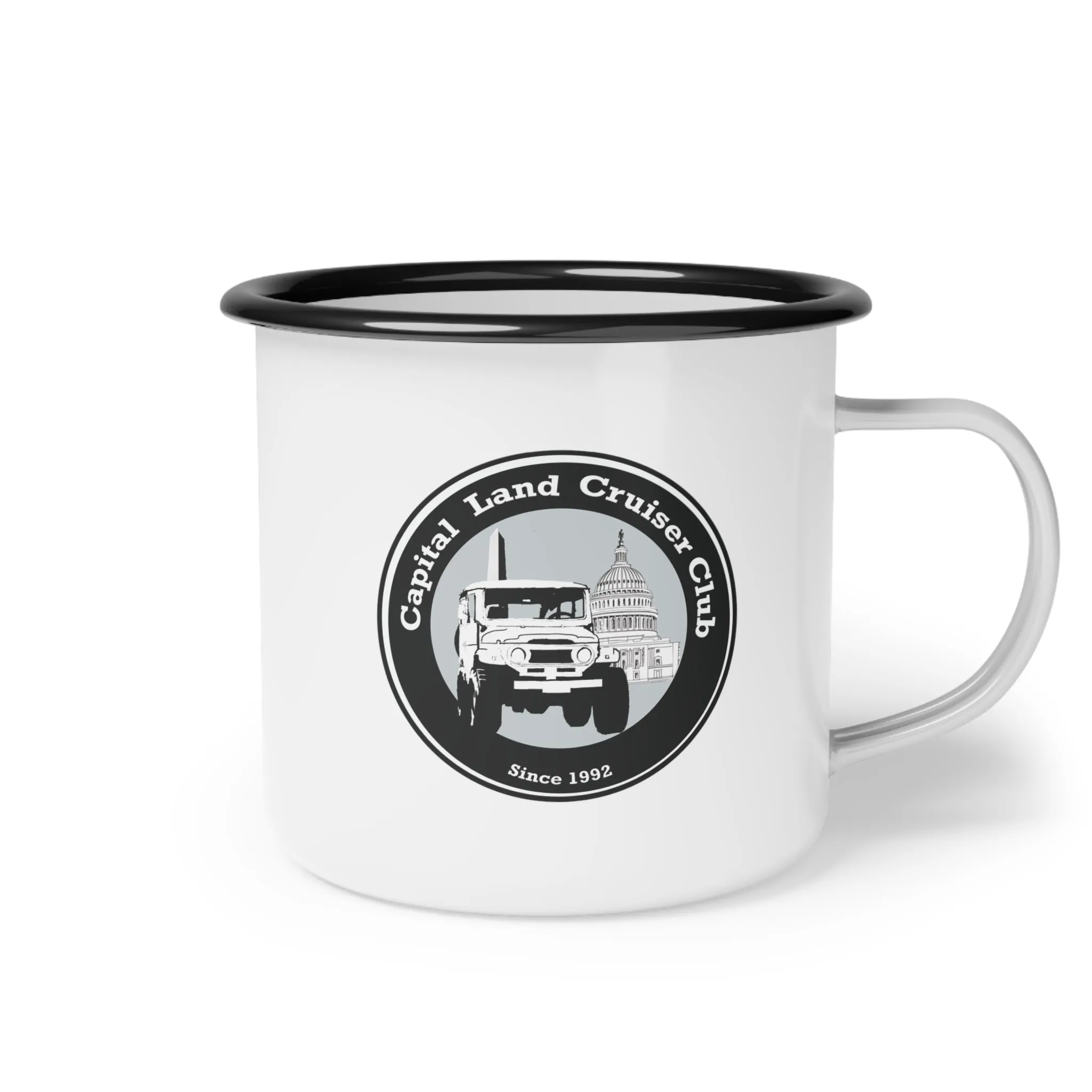 Capital Land Cruiser Enamel Camping Mug Cup - Reefmonkey