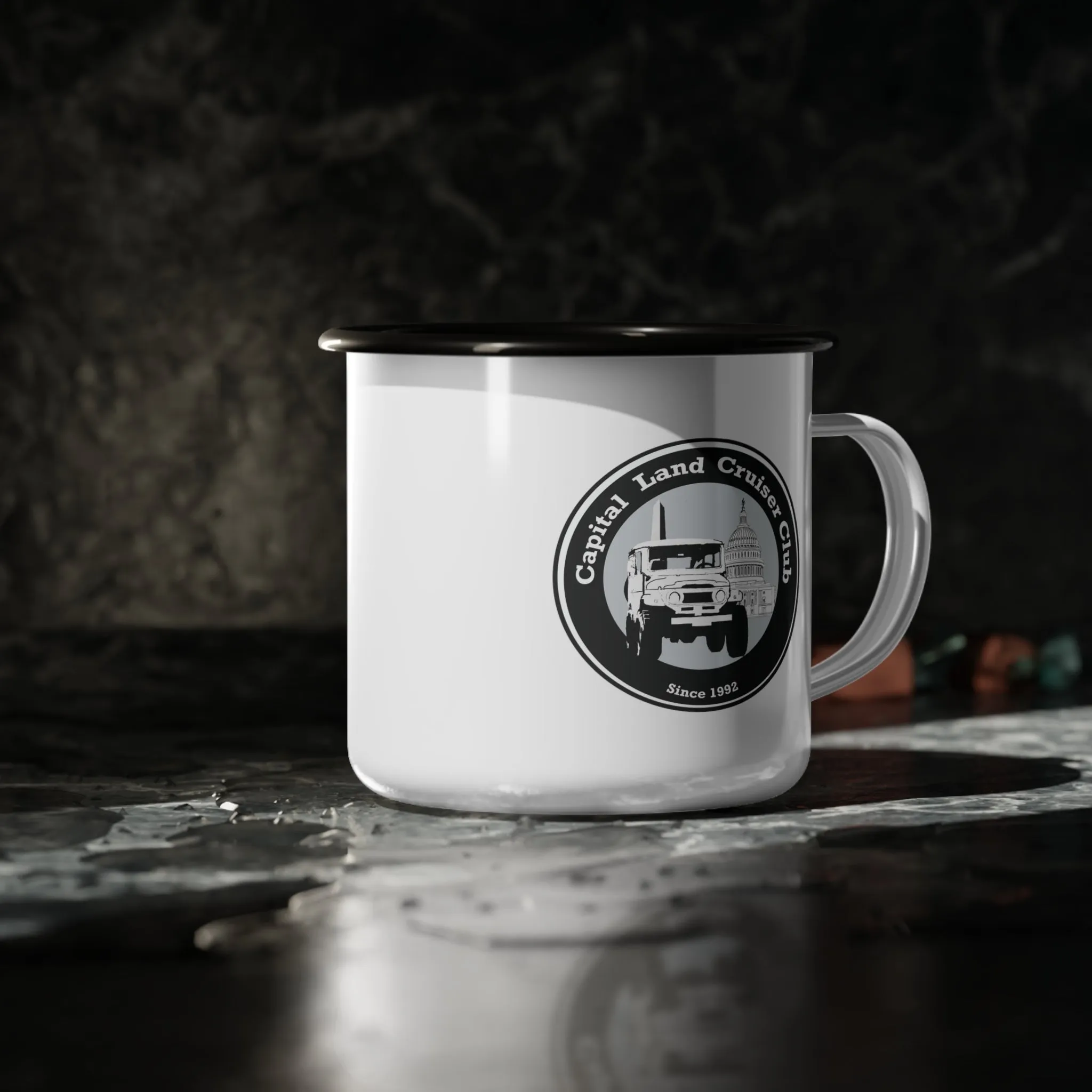 Capital Land Cruiser Enamel Camping Mug Cup - Reefmonkey