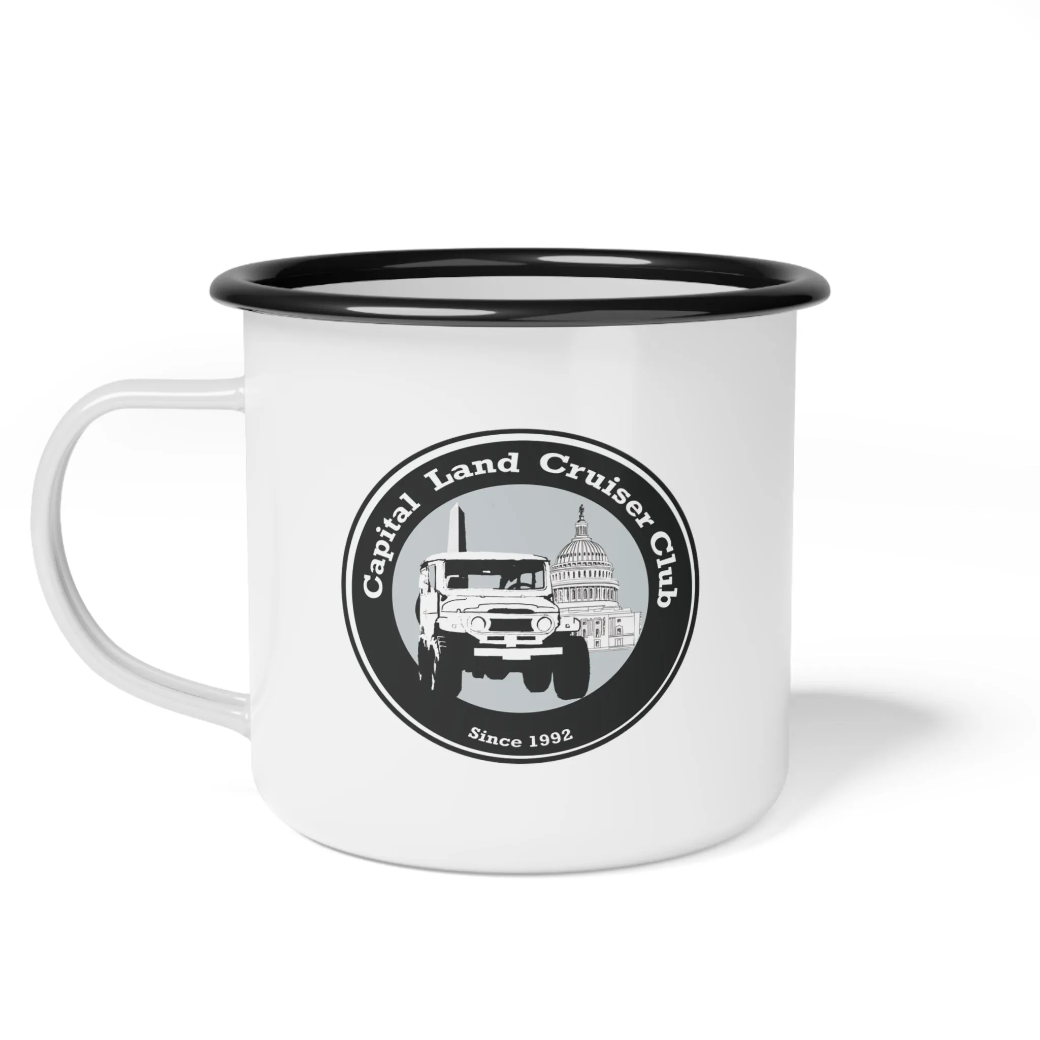 Capital Land Cruiser Enamel Camping Mug Cup - Reefmonkey