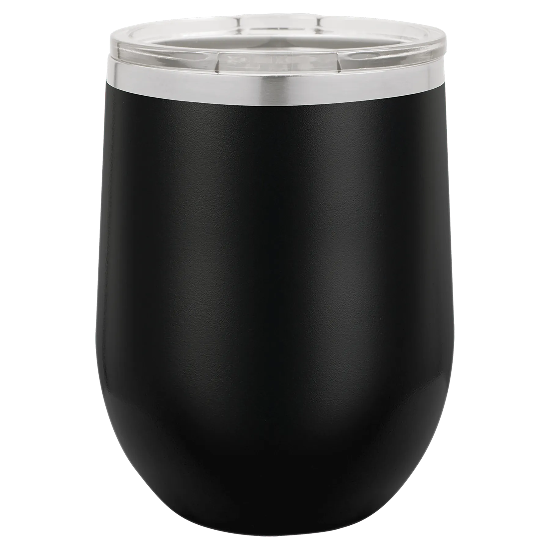 CASE of 24 - 12 oz Stainless Steel Blank Insulated Stemless Wine Tumbler w Lid