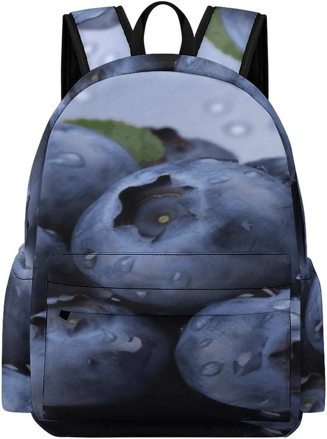 Classical Travel Backpack,Blueberry Print Personal Item Backpack,Spacious And Durable Backpacks for Work And Travel
