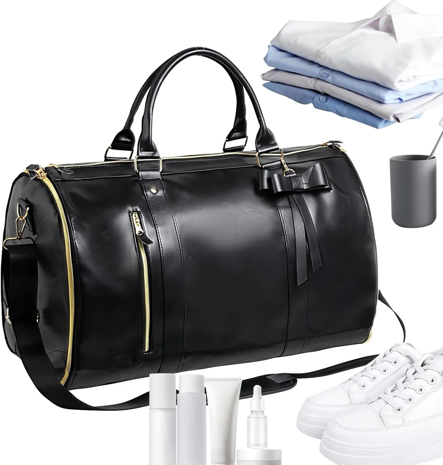Convertible Garment Bags - Carry Convertible Garment Duffle Bag | Carry Garment Bags | Clothing Luggage Bag | Suitcase Suit Travel Bags | Convertible Travel Duffel for Travel
