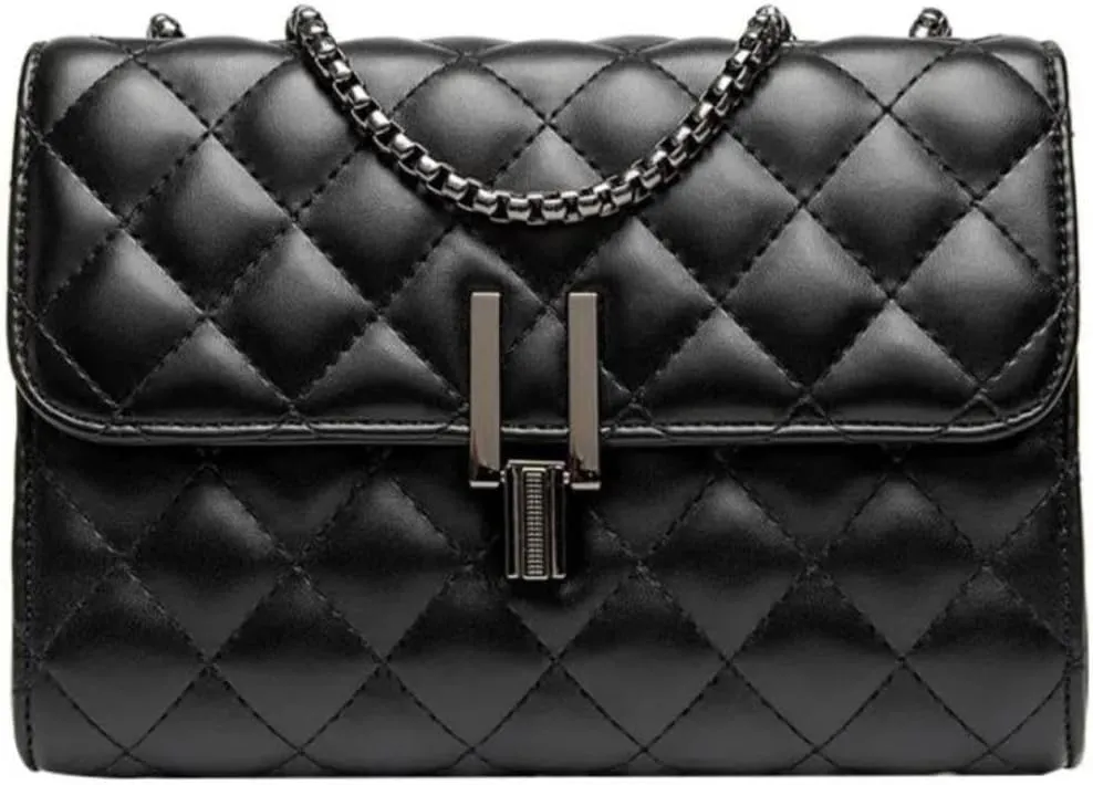 Crossbody bags for Women, PU Leather Shoulder Bag, Womens Handbag Clutch with Adjustable Chain Strap