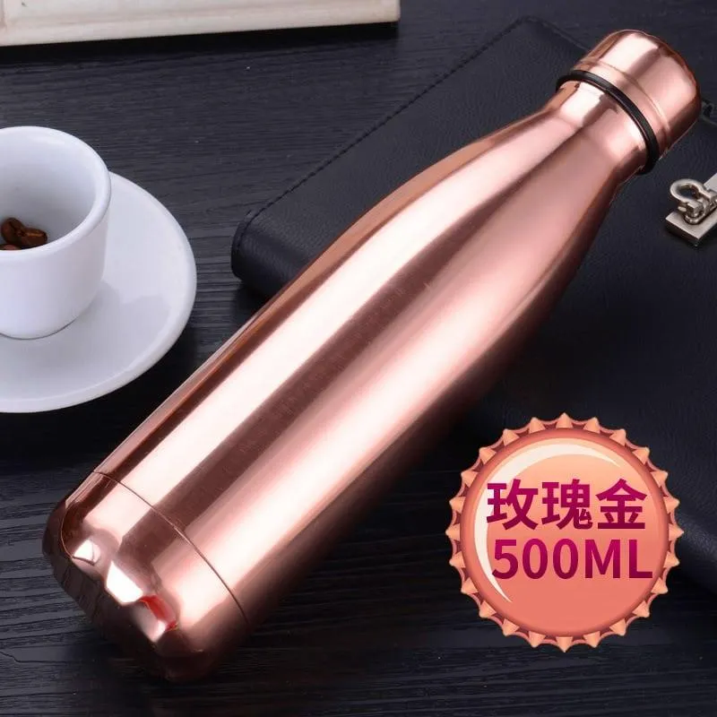 Double-Wall Insulated Steel Vacuum Flask