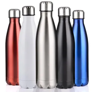 Double-Wall Insulated Steel Vacuum Flask