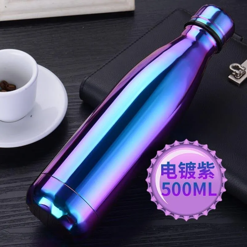 Double-Wall Insulated Steel Vacuum Flask
