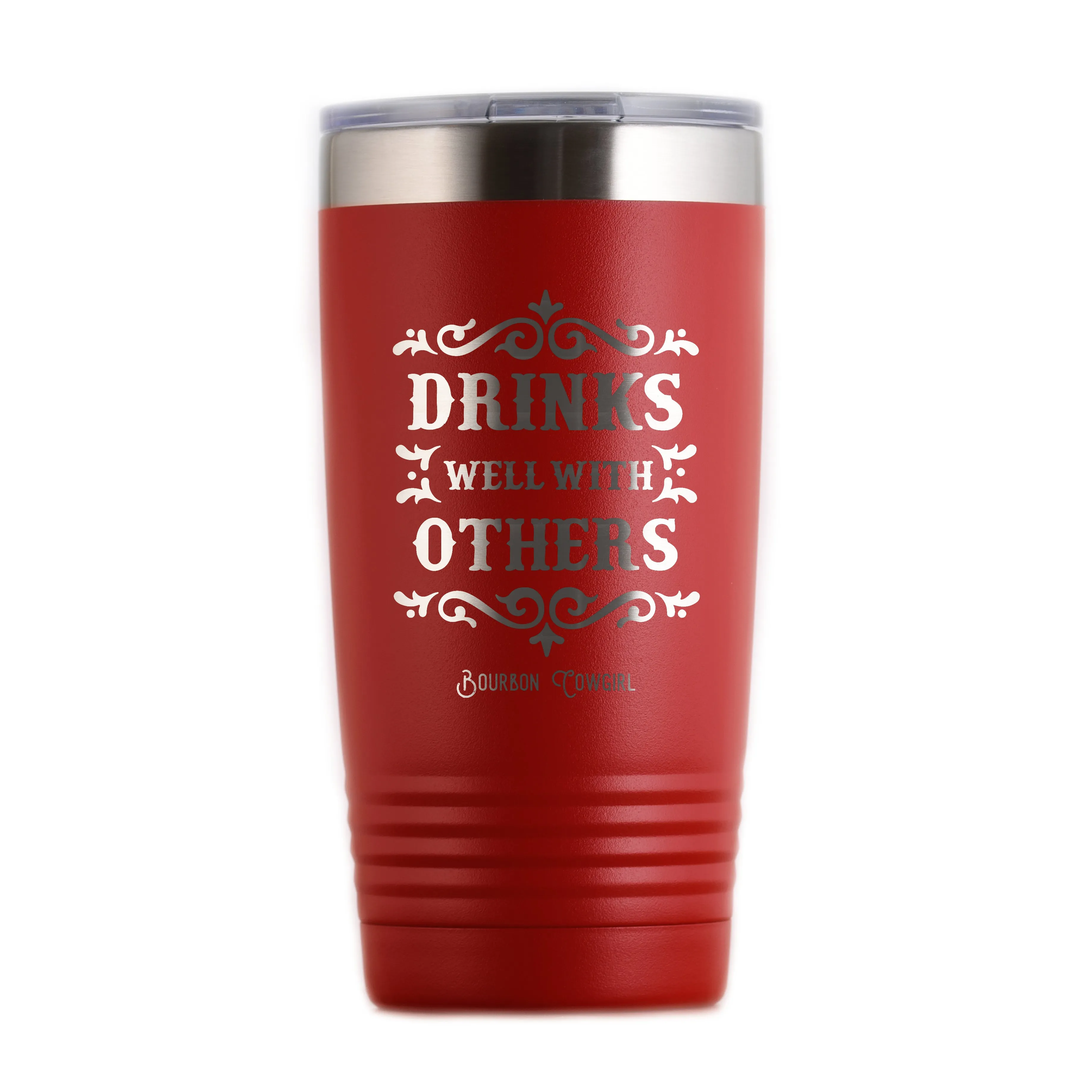 Drinks Well With Others Travel Tumbler