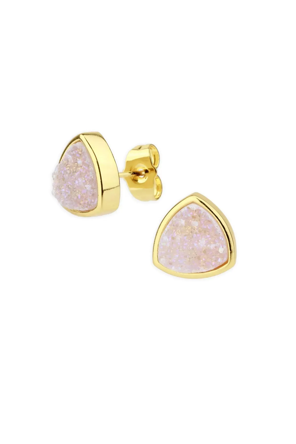Druzy Stone Studded Earrings