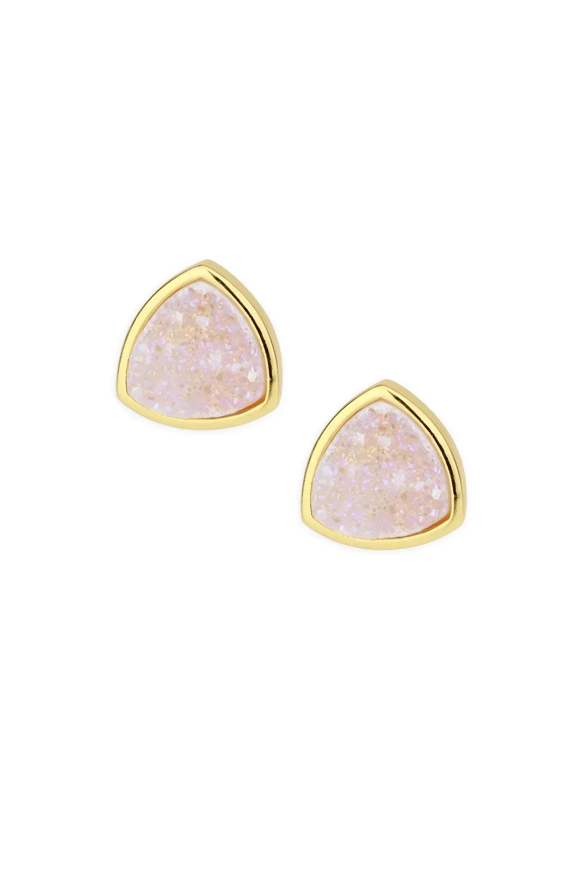 Druzy Stone Studded Earrings