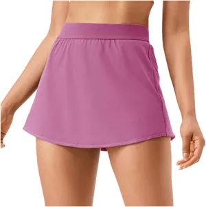 FZVYD Pleated Tennis Skorts Skirts for Women with Pockets High Waisted Golf Skirt Workout Athletic Casual Comfy Mini Skirts