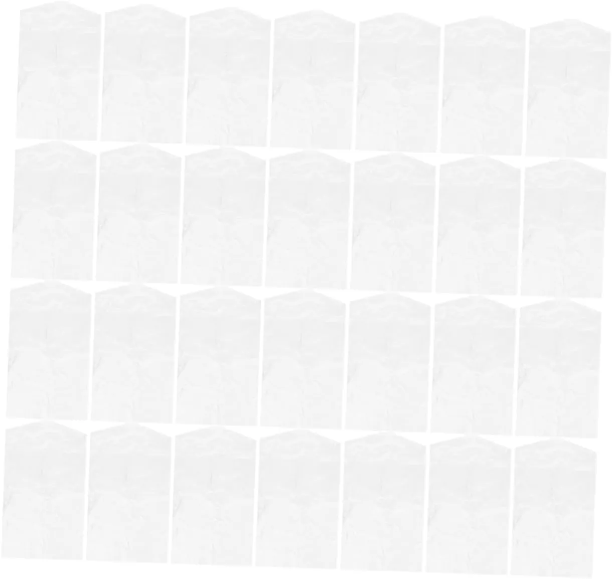 Garneck Garment Pouches 40pcs Plastic Clothing Storage Bags for Tidy Organization