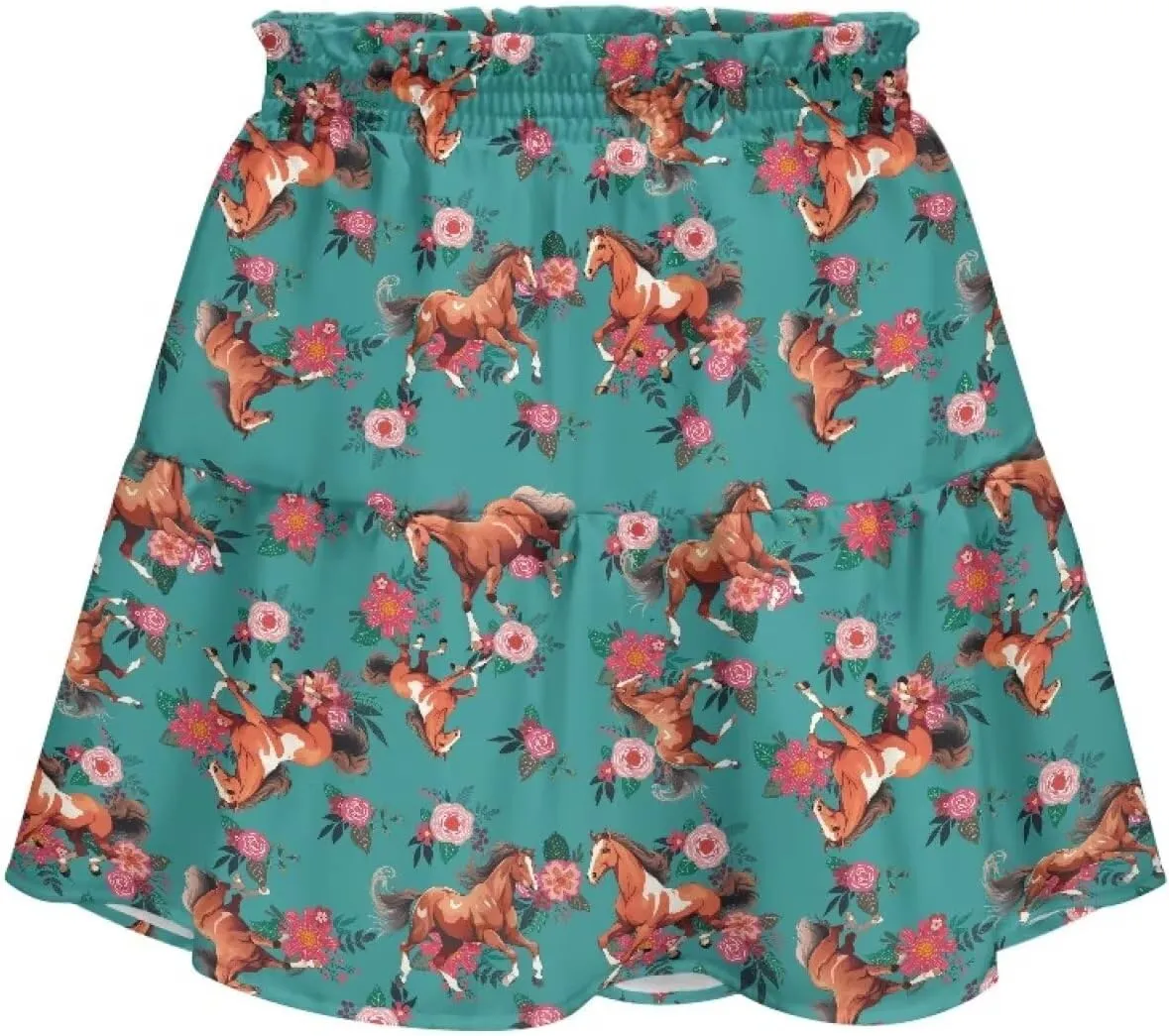 Golf Skirts for Women Tummy Control High Waist Tiered Mini Skirt