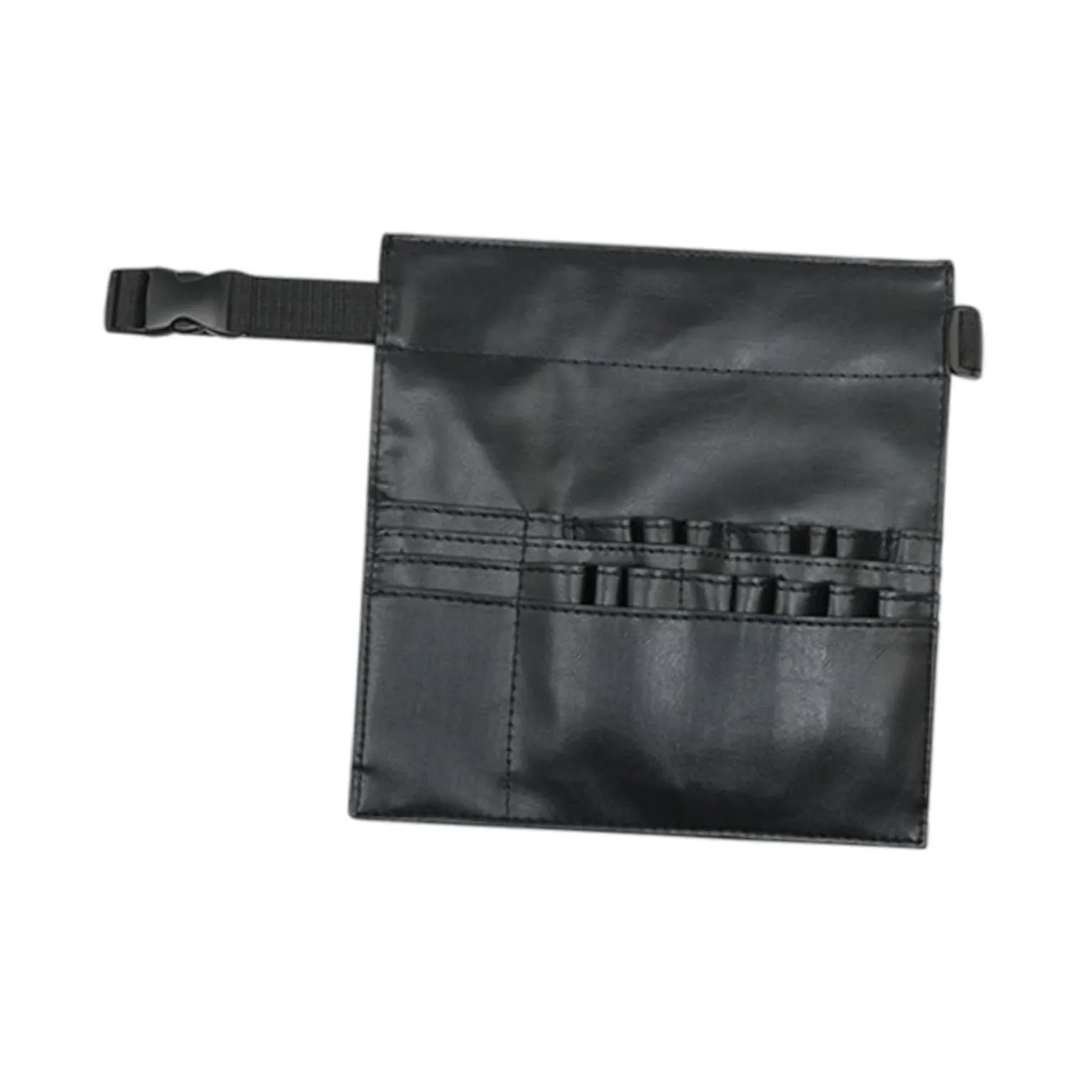 Hairdresser Scissors Bag Salon Scissors Holder Versatile Multi Pocket Professional Barber Waist Pouch for Hairdressers Clips, Black