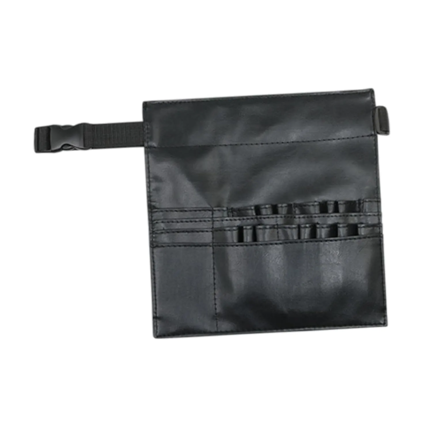 Hairdresser Scissors Bag Salon Scissors Holder Versatile Multi Pocket Professional Barber Waist Pouch for Hairdressers Clips, Black