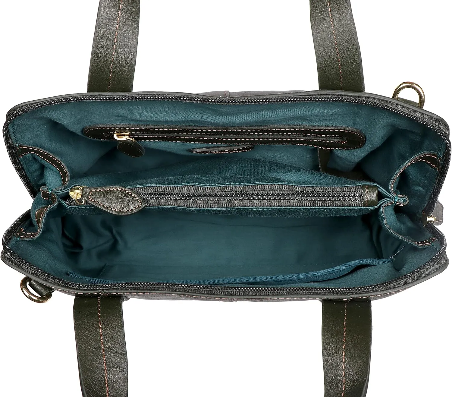 Hidesign Cerys Medium Leather Satchel Crossbody with Detachable Shoulder Strap