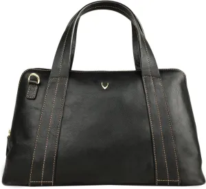 Hidesign Cerys Medium Leather Satchel Crossbody with Detachable Shoulder Strap