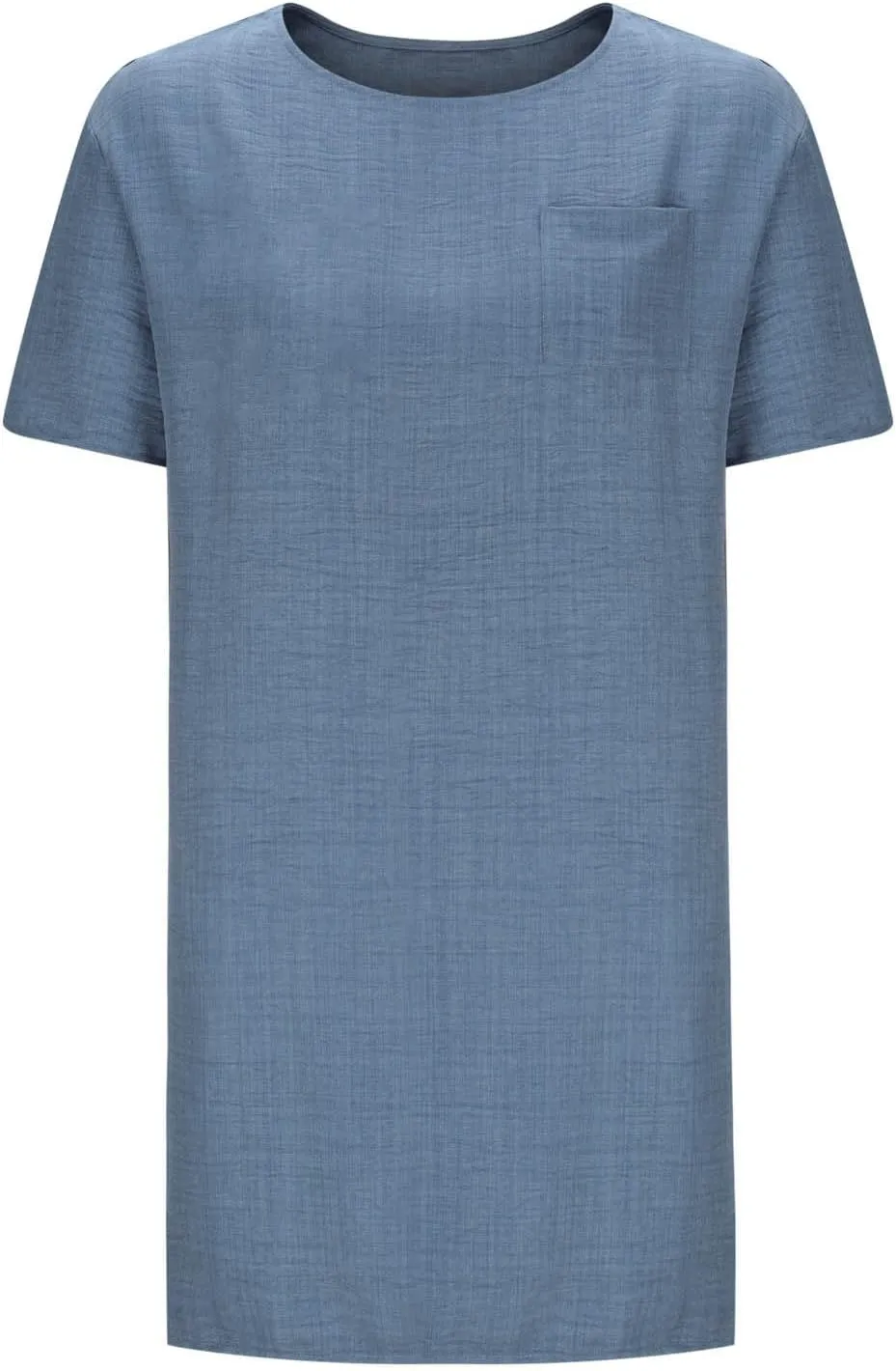 hlysgo Summer Dresses for Women 2025 Casual Loose Comfy Short Sleeve Crew Neck Mini Dress Teen Girls Knee Length Beach Dress