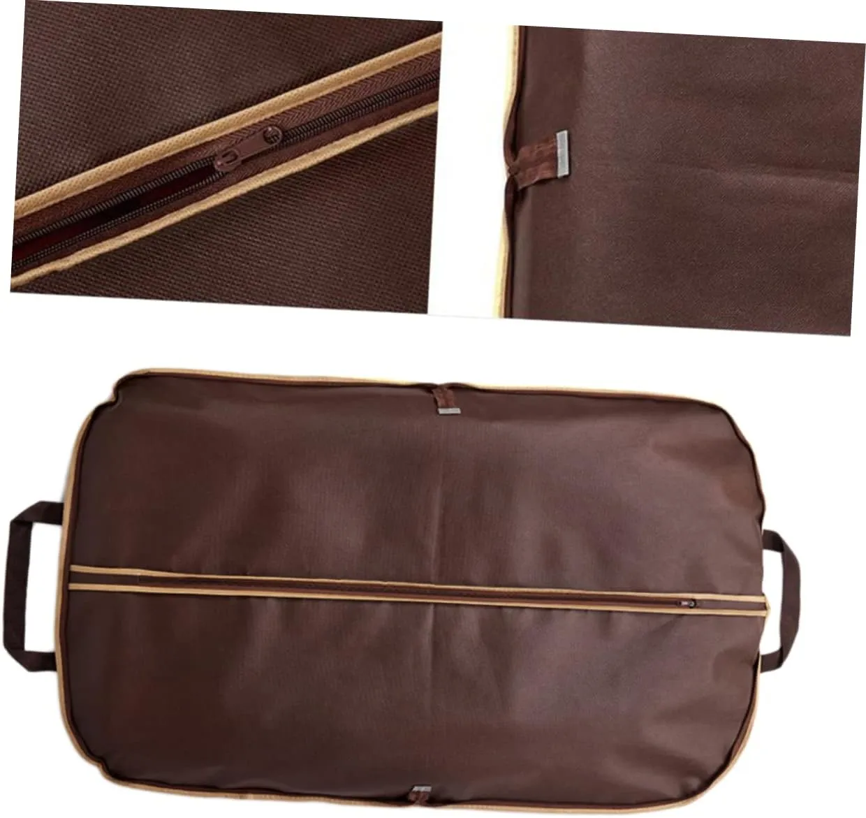 IMIKEYA Gusseted Garment Bag Dress Cover Suit Storage Bag Travel Clothes Cover Tidy Zipper Pouch