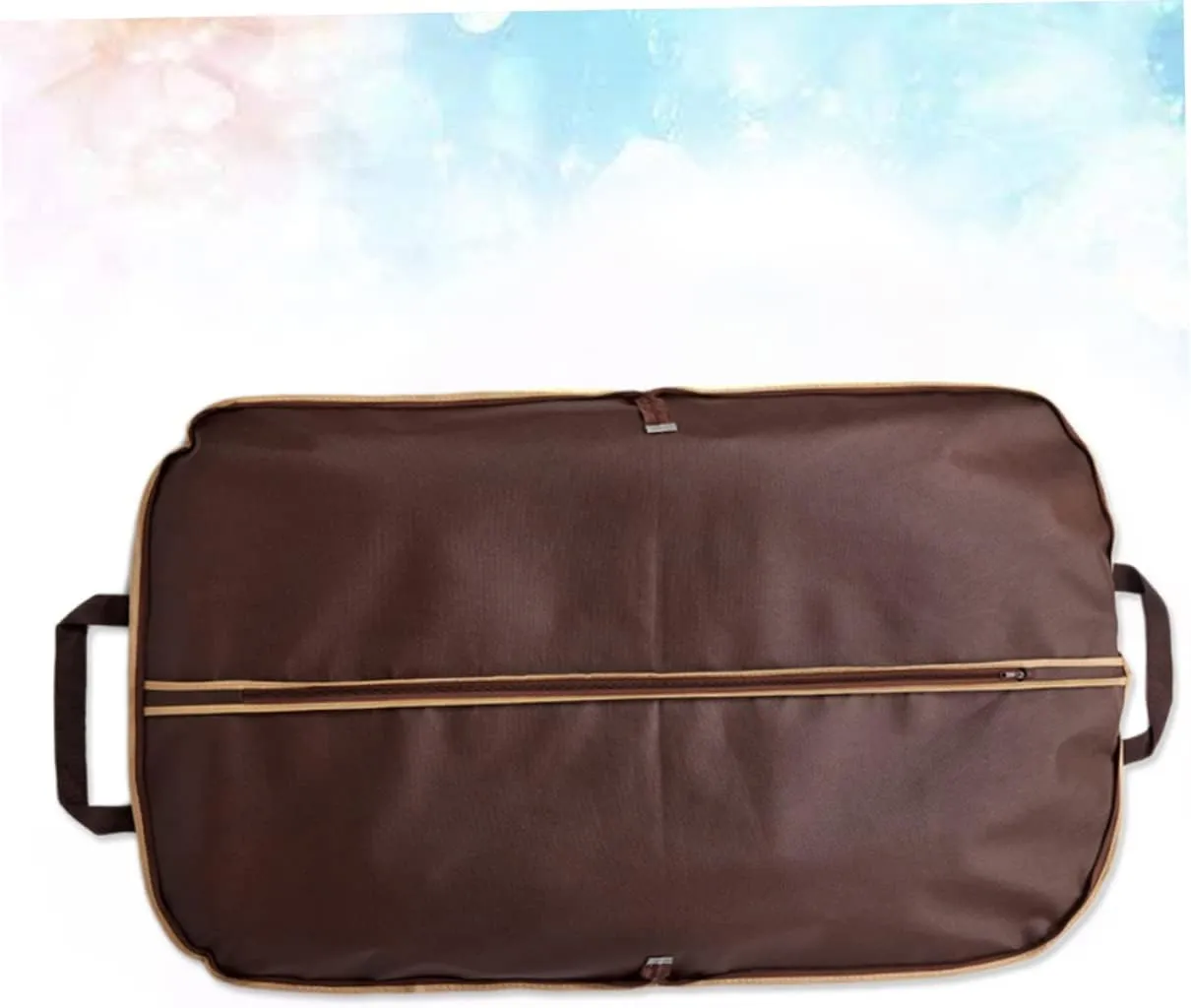 IMIKEYA Gusseted Garment Bag Dress Cover Suit Storage Bag Travel Clothes Cover Tidy Zipper Pouch