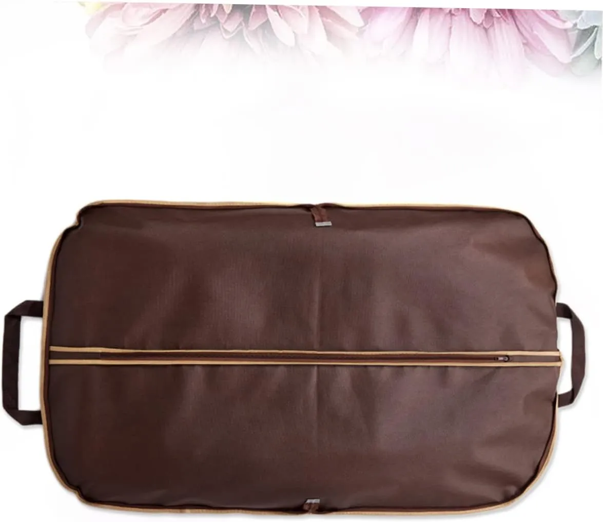 IMIKEYA Gusseted Garment Bag Dress Cover Suit Storage Bag Travel Clothes Cover Tidy Zipper Pouch