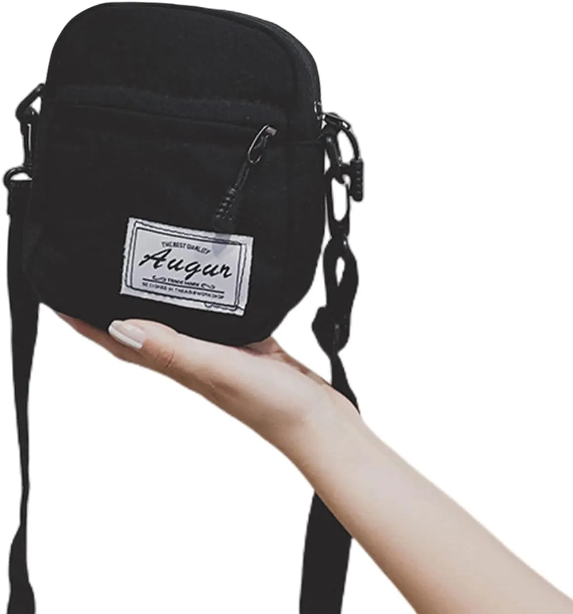 JUMISEE Fashion Canvas Crossbody Purse Small Cell Phone Bag Messenger Bag Handbag for Men Women Kids