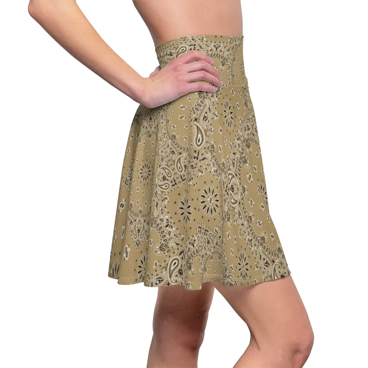 Lark Bandana Women's Skater Skirt