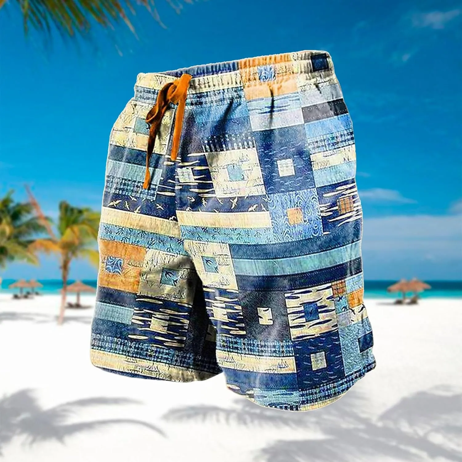 LCMTWX Men's Shorts Leisure and Fitness Sports Plus Size Five Surf Quick Drying Beach Pants Shorts Dress Shorts for Men Men