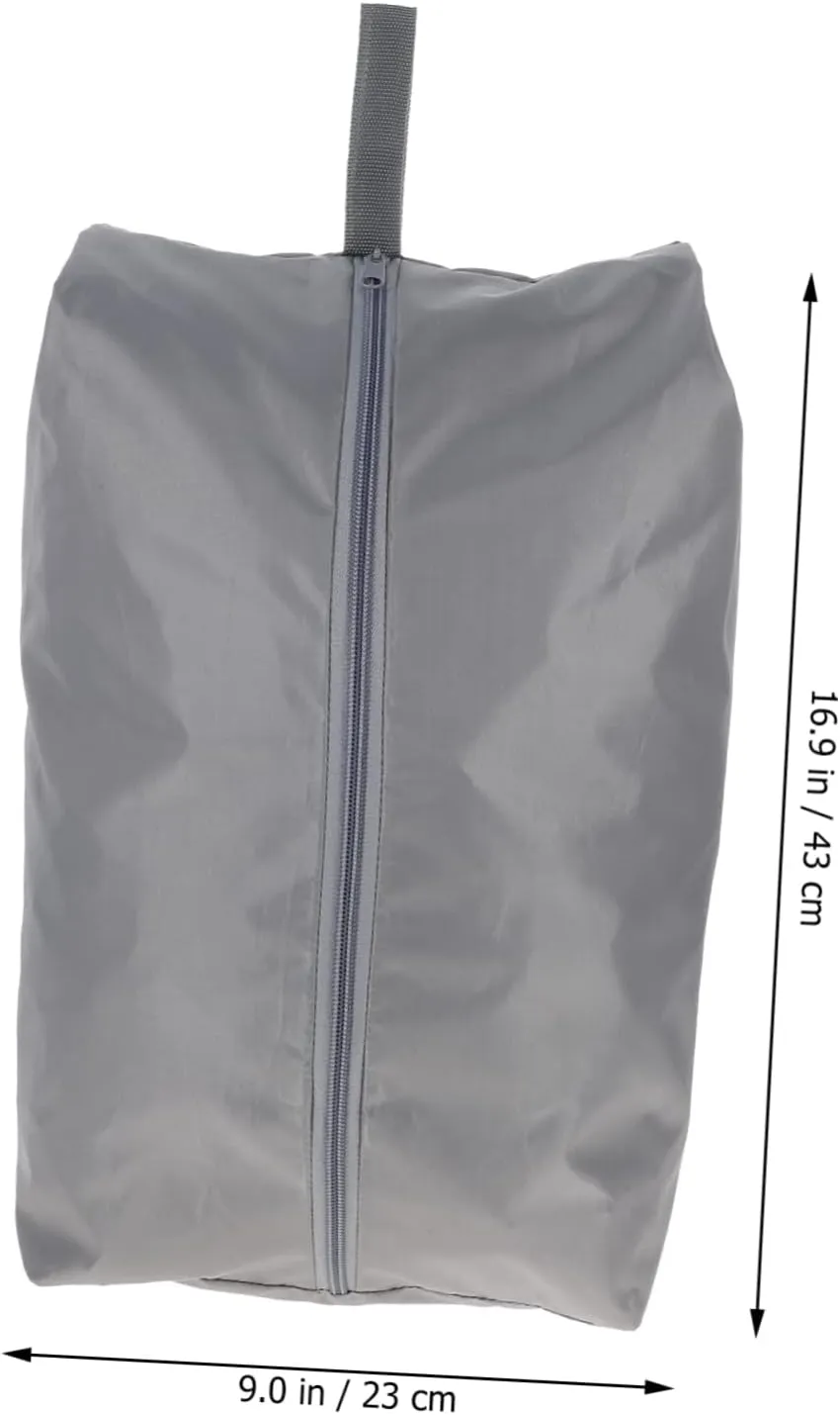 LIFKOME Travel Organizers 4 Pack Packing Cubes with Shoe Bags Zipper Closure Keep Your Clothes Clean and Tidy