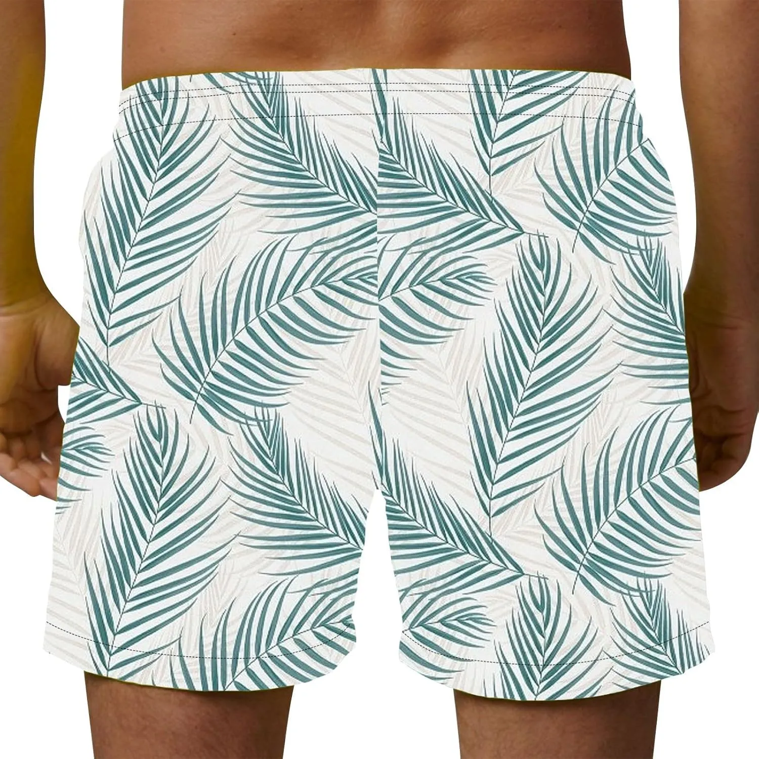 Matching Beach Outfits for Couples Plus Summer Beach Size Dinosaur Shorts Men's Pants Holiday Shorts Stretch Short