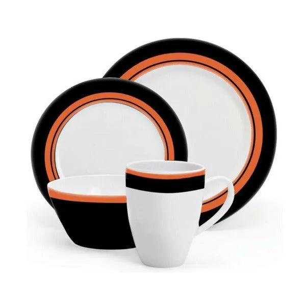 Melamine 16 Piece Dinner Set