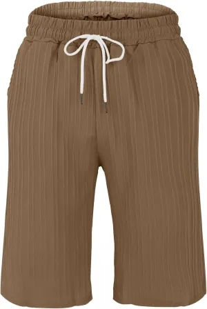 Men's Shorts 5 Minute Pants Solid Color Beach Sports Fitness Shorts Men's Cotton Shorts Mens Quick Dry Big and Tall