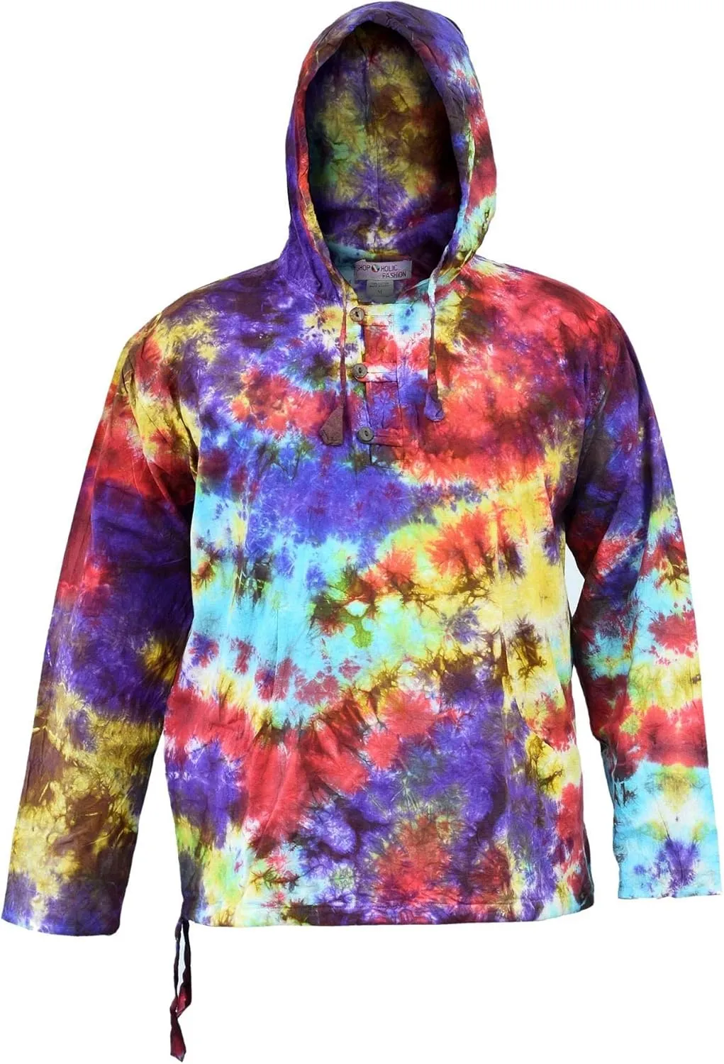 Mens Tie Dye Hoodie Shirt
