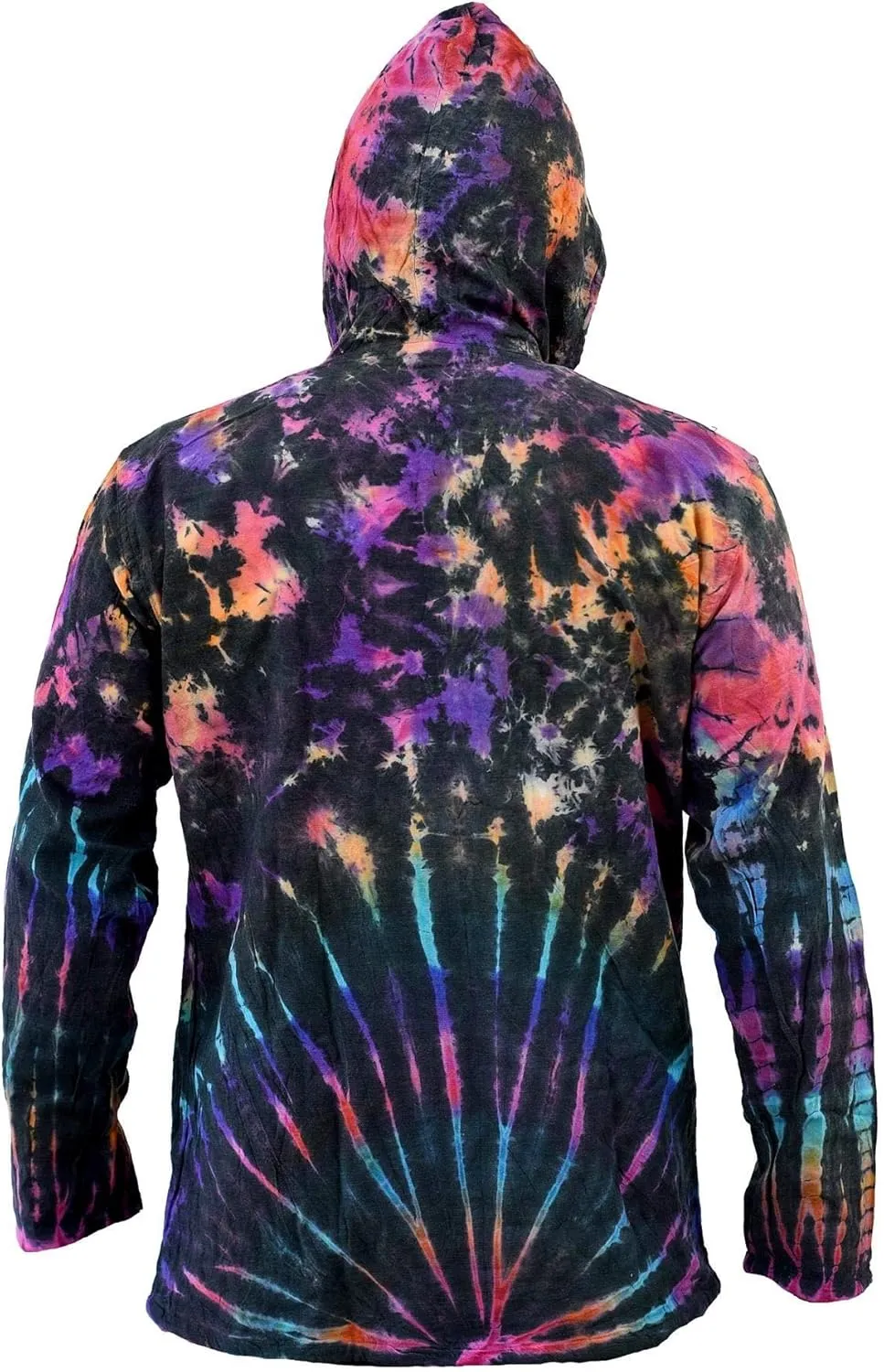 Mens Tie Dye Hoodie Shirt