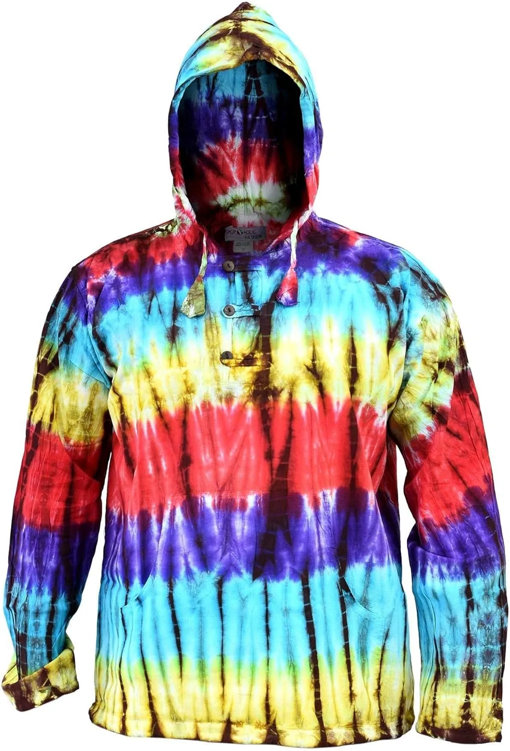 Mens Tie Dye Hoodie Shirt