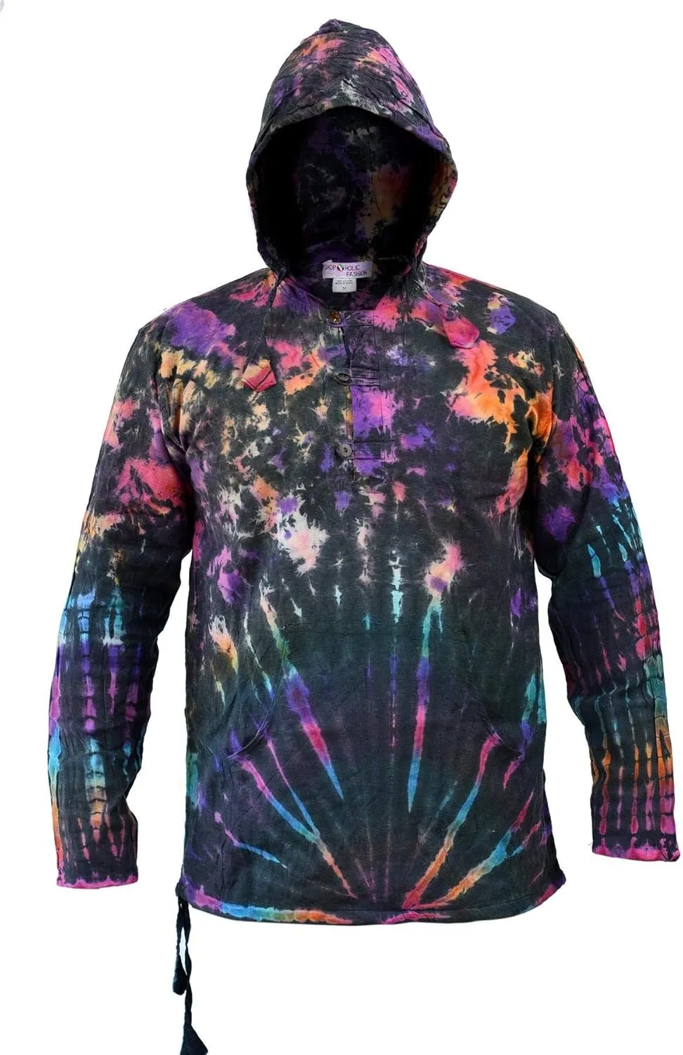 Mens Tie Dye Hoodie Shirt